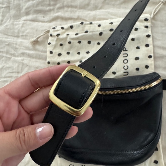 Clare V. Black Leather Fanny Pack - Picture 4 of 8